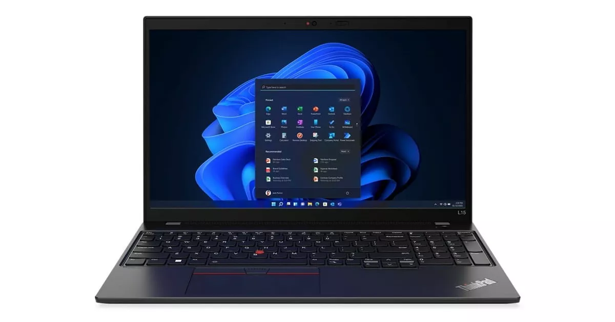 Lenovo Laptop ThinkPad L15 G3 21C30076PB W11Pro i7-1255U