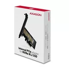 AXAGON Adapter wewnetrzny PCIe x4 M.2 NVMe M-key slot LP, PCEM2-S