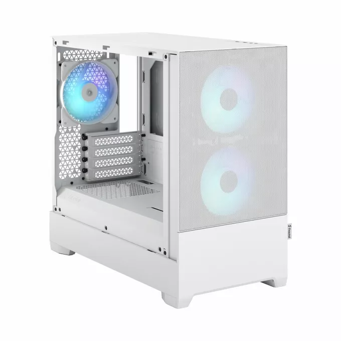 Fractal Design Obudowa Pop Mini Air TG Clear Tint RGB biała