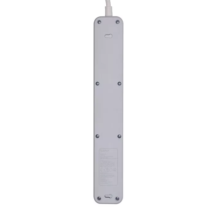 Savio Listwa zasilająca przeciwprzepięciowa 4 gniazda USB-A i USB-C, 1.5m, LZ-11