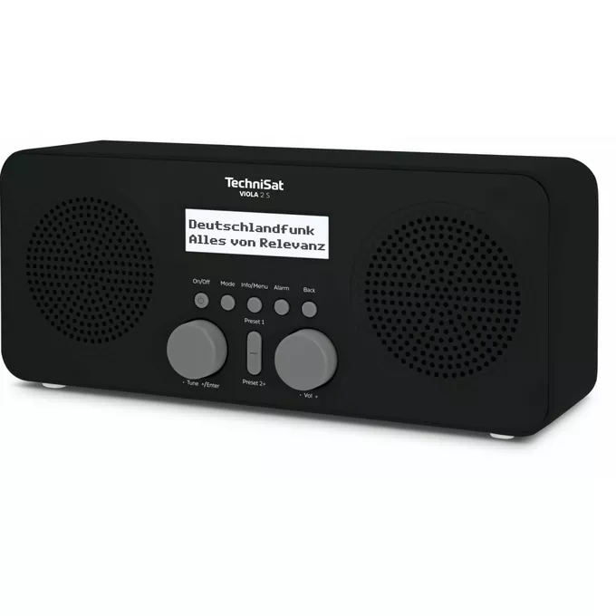 TechniSat Viola CR 1 – Radiosveglia DAB+ Con Ricarica Wireless E Sveglia Regolabile