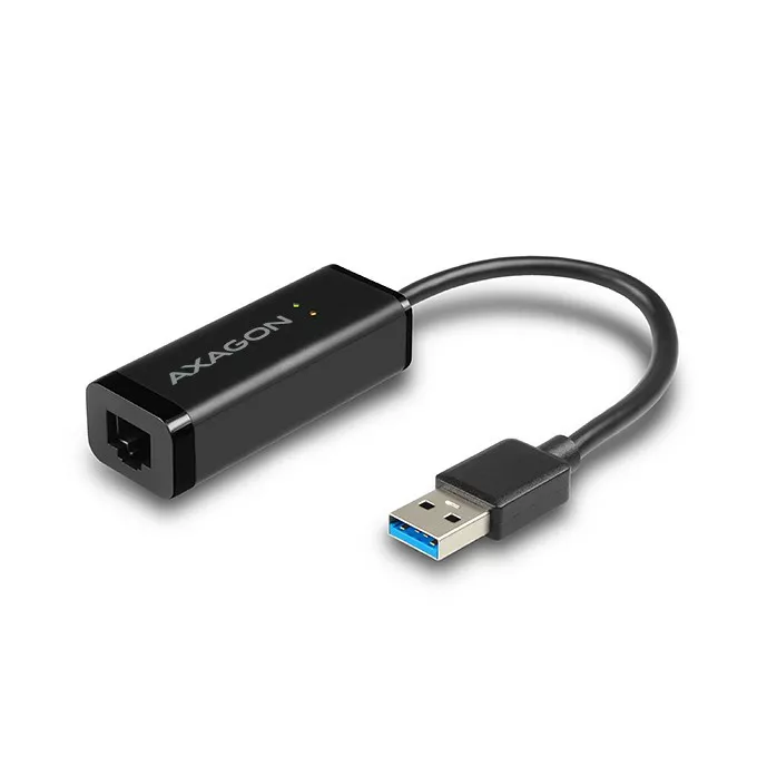 AXAGON Karta sieciowa Gigabit Ethernet adapter ADE-SR, USB-A 3.2 Gen 1, instalacja automatyczna