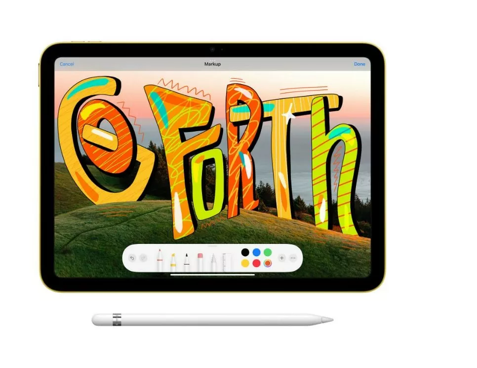 Apple iPad 10.9 cala Wi-Fi 64 GB Żółty | Alsen.pl