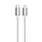 TB Kabel Lightning MFi - USB C srebrny 1m