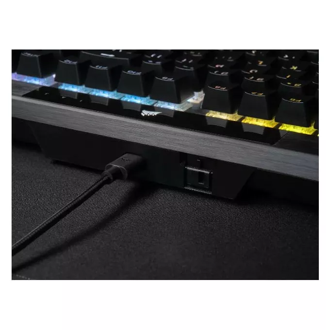 Corsair Klawiatura przewodowa K70 RGB Pro Black PBT Keycaps