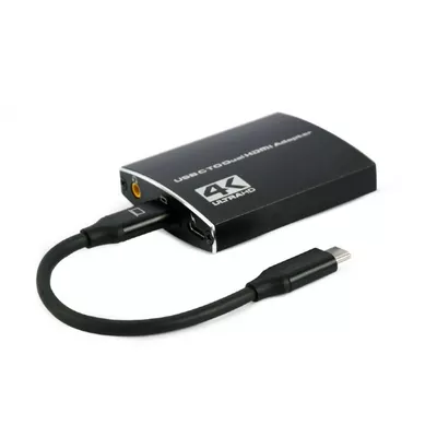 Gembird Adapter USB-C do 2xHDMI 4Kx2K audio