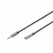 Digitus Kabel przedłużający audio MiniJack Stereo Typ 3.5mm/3.5mm M/Ż nylon 1,8m
