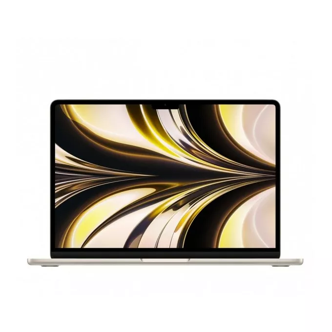 Apple MacBook Air 13,6 cali: M2 8/8, 8GB, 256GB, 67W - Księżycowa poświata - MLY13ZE/A/67W