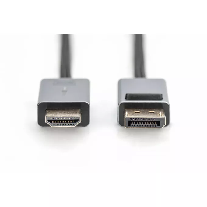 Digitus Kabel adapter DisplayPort - HDMI 4K 30Hz DP/HDMI M/M 3m