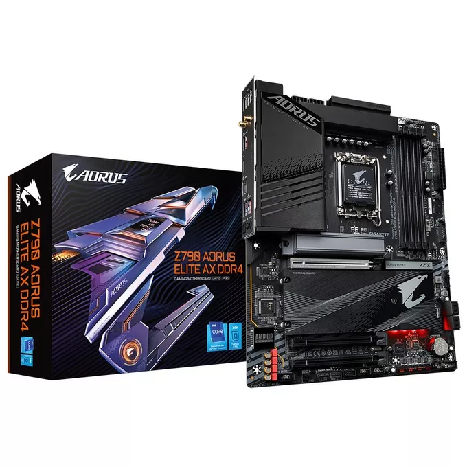 Gigabyte Płyta główna Z790 AORUS ELITE AX DDR4 s1700 DDR4 USB ATX