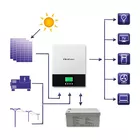 Qoltec Hybrydowy inwerter solarny Off-Grid 1.5kW | 80A | MPPT | Sinus