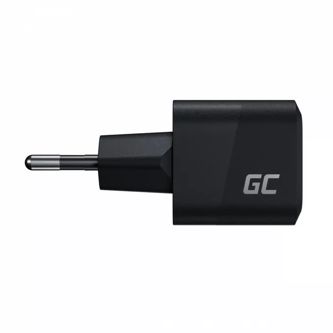Green Cell Ładowarka GC PowerGaN 33W PD 3.0 QC 3.0 USB-C czarna