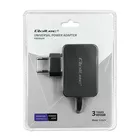 Qoltec Uniwersalny zasilacz sieciowy 45W | 8 wtyczek