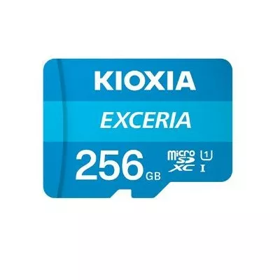 Kioxia Pamięć microSD 256GB M203 UHSI U1 adapter Exceria