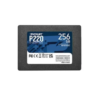 Patriot Dysk SSD 256GB P220 550/490 MB/s SATA III 2,5