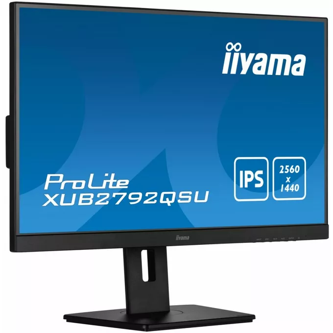 IIYAMA Monitor 27 cali XUB2792QSU-B5 IPS,QHD,HAS(150mm),DVI,HDMI,DP,USB