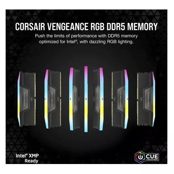 Corsair Pamięć DDR5 Vengeance RGB 32GB/5600 (2x16GB) C36