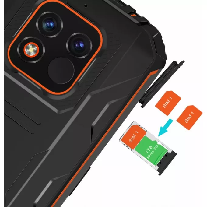 OUKITEL Smartfon WP18 Pro 4/64GB DualSIM Pomarańczowy