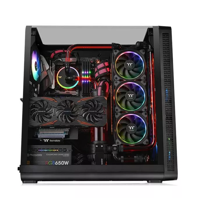 Thermaltake Obudowa View 37 ARGB Gull-Wing Glass E-ATX - czarna