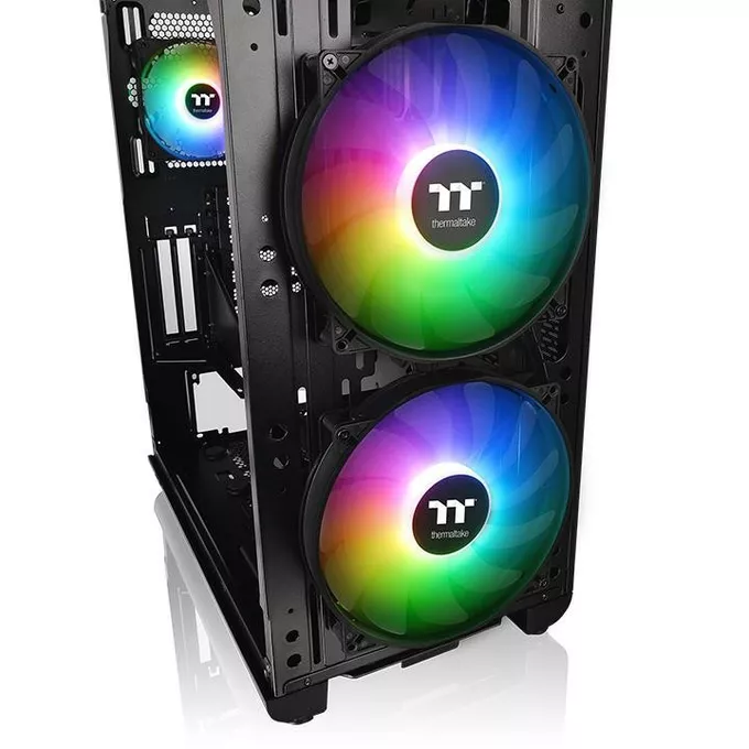 Thermaltake Obudowa View 37 ARGB Gull-Wing Glass E-ATX - czarna
