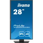 IIYAMA Monitor 28 cali XUB2893UHSU-B5,IPS,4K,HDMI,DP,2x2W,HAS(150mm)