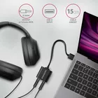 AXAGON ADA-12 Zewnętrzna karta dzwiękowa USB 2.0 48kHz/16-bit stereo, metal, kabel USB-A 15 cm