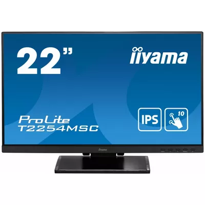 IIYAMA Monitor 21.5 cala T2254MSC-B1AG pojemnościowa 10 punktów, IPS, powłoka AG