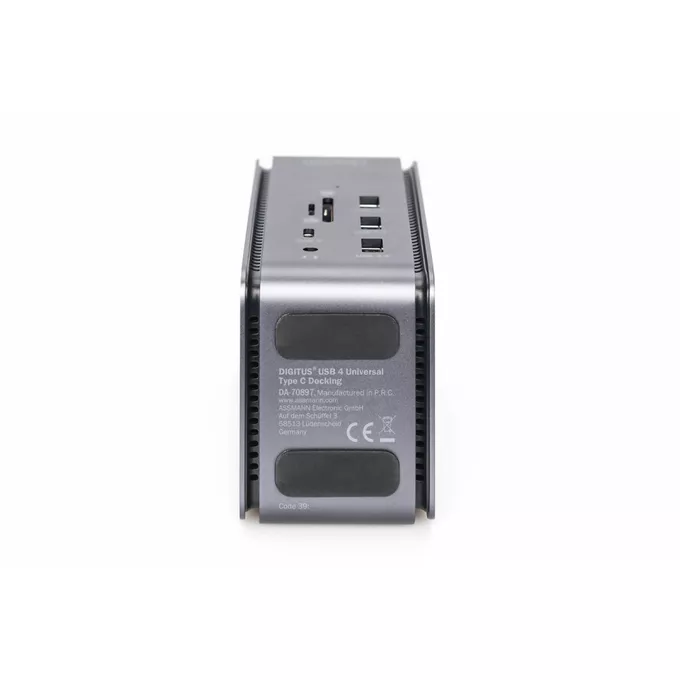 Digitus Stacja dokująca USB 4.0 Typ C, 14-portów 8K 30Hz HDMI, DP 1.4, PD 3.0, SD microSD, RJ45