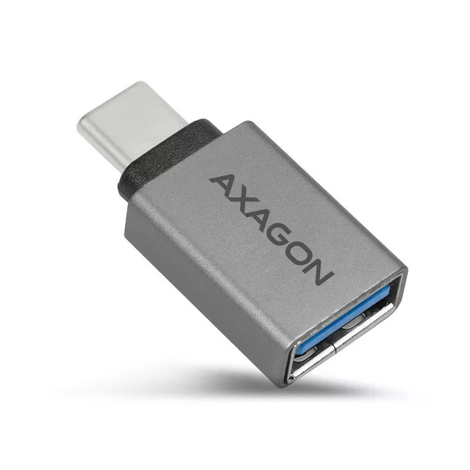 AXAGON RUCM-AFA Redukcja, USB 3.1 Type-C męska -&gt; Type-A żeńska ALU