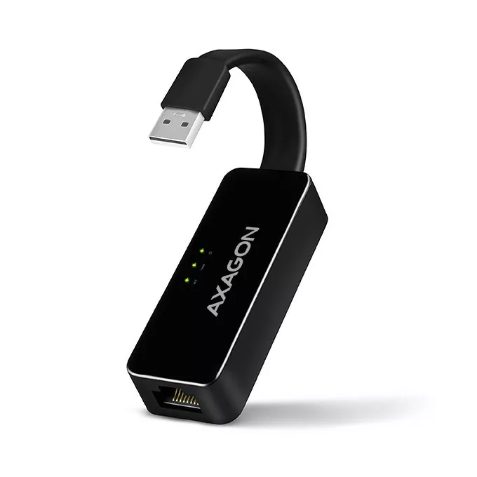 AXAGON ADE-XR Karta sieciowa Fast Ethernet adapter, USB2.0, instalacja automatyczna