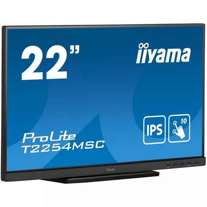 IIYAMA Monitor 21.5 cala T2254MSC-B1AG pojemnościowa 10 punktów, IPS, powłoka AG