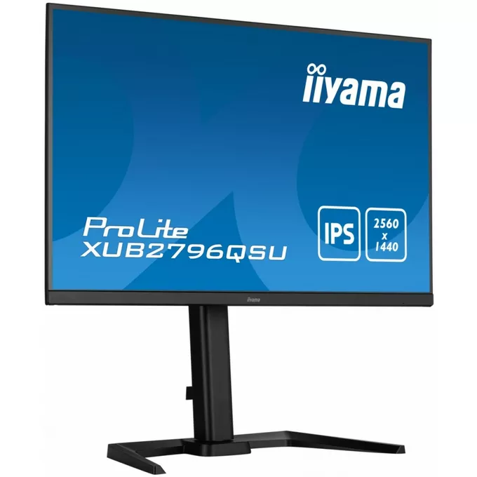 IIYAMA Monitor 27 cali XUB2796QSU-B5 IPS,1ms,HDMI,DP,FreeSync,QHD,HAS(150mm)