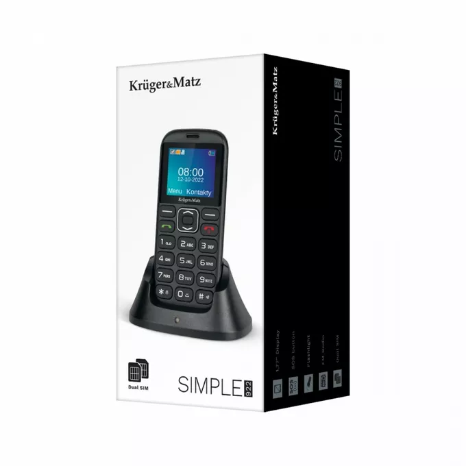 Kruger &amp; Matz Telefon GSM Simple 922 4G