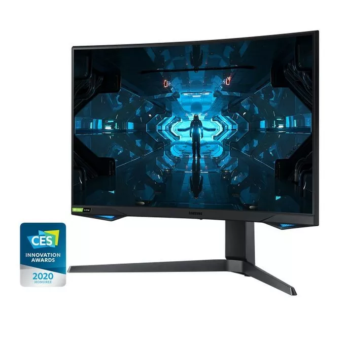 Samsung Monitor 27 cali LC27G75TQSPXEN VA 2560x1440 WQHD 16:9 1xHDMI 2xDP 1 ms (GTG) zakrzywiony HAS 240Hz Gaming 2 lata d2d