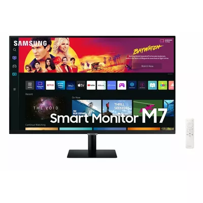 Samsung Monitor 32 cale LS32BM700UPXEN VA 3840x2160 UHD 16:9 2xHDMI 3xUSB 2.0 1xUSB-C (65W) 4 ms (GTG) WiFi/BT głośniki płaski SMART 2 lata d2d