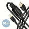 AXAGON ADR-210B USB 2.0 A-M -> B-M Aktywny kabel połączeniowy/wzmacniacz 10m