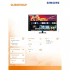 Samsung Monitor 43 cale SMART M7 VA 3840x2160 UHD 16:9 2xHDMI 1xUSB-C (65W) 4 ms (GTG) głośniki płaski 2Yd2d (LS43BM700UPXEN)