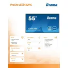 IIYAMA Monitor 55 cali LE5541UHS-B1 IPS,4K,18/7,LAN,USB,HDMI