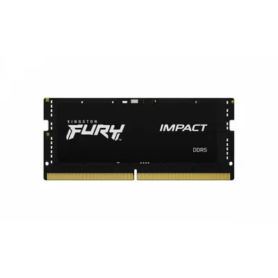 Kingston Pamięć DDR5 SODIMM Fury Impact 16GB(1*16GB)/6400 CL38