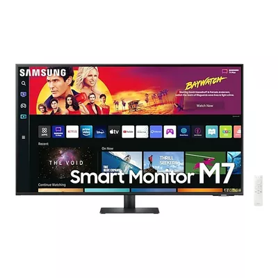 Samsung Monitor 43 cale LS43BM700UPXEN VA 3840x2160 UHD 16:9 2xHDMI 1xUSB-C (65W) 4 ms (GTG) głośniki płaski SMART 2 lata d2d