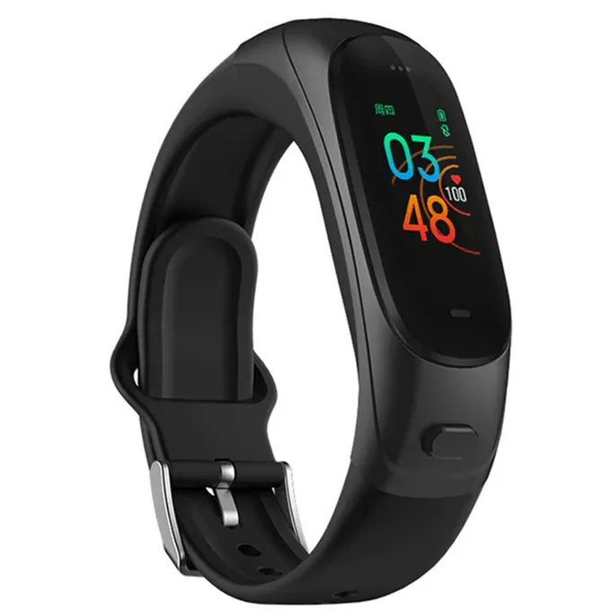 Kumi Smartband V08 Pro 0.95&quot; 85 mAh czarny