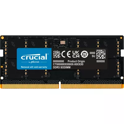 Crucial Pamięć do notebooka DDR5 SODIMM 32GB/5600 CL46 (16Gbit)
