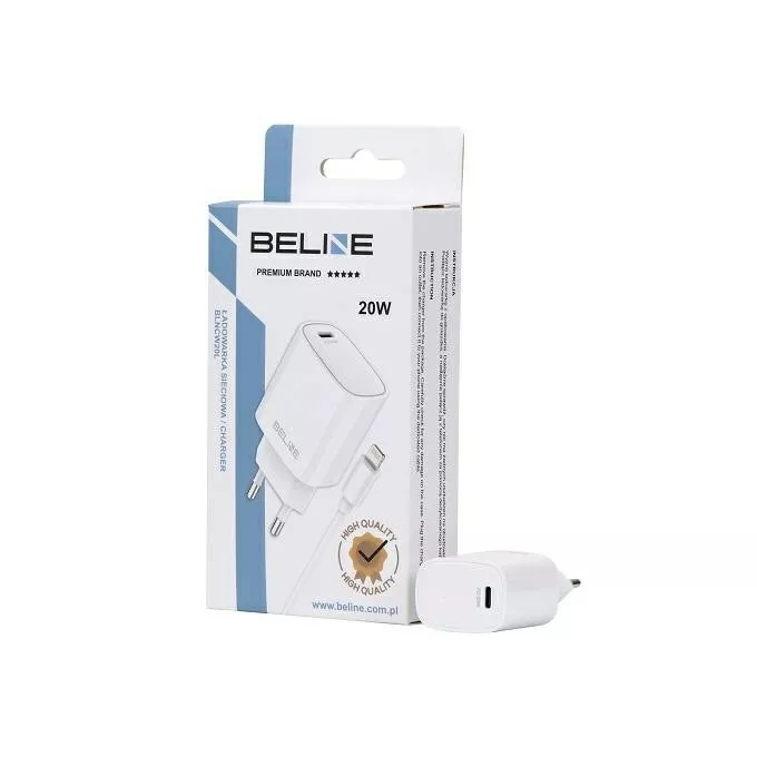 Beline Ładowarka sieciowa 20W USB-C+kabel Lightning