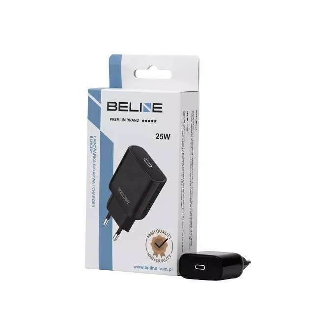 Beline Ładowarka sieciowa 25W USB-C PD 3.0 bez kabla, czarna