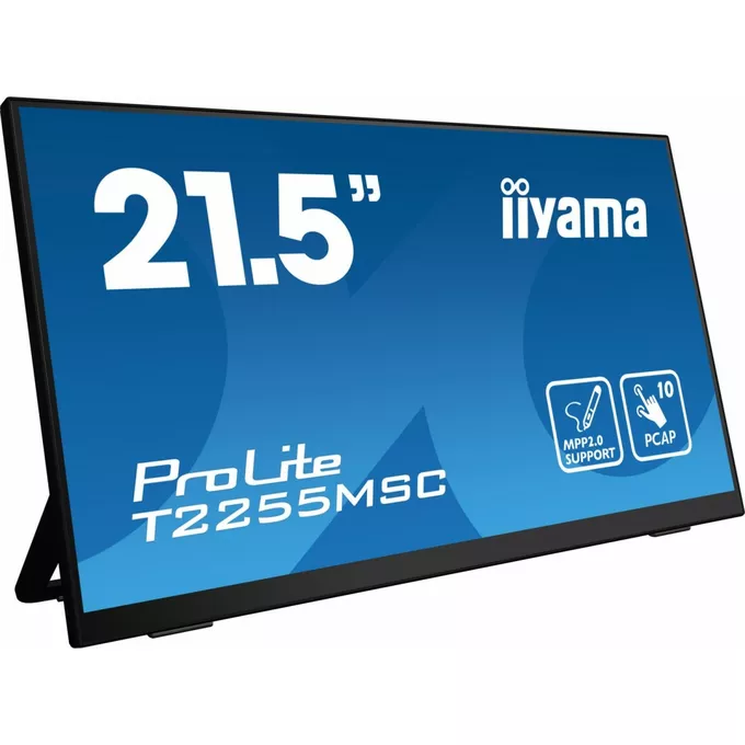 IIYAMA Monitor 21.5 cala T2255MSC-B1 POJ.10PKT.IPS,HDMI,DP,2xUSB 3.0