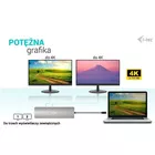 i-tec Stacja dokująca USB-C Metal Nano 2x HDMI Display + Power Delivery 100W