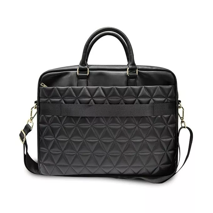 GUESS Torba do notebooka 16 cali Quilted GUCB15QLKB czarna