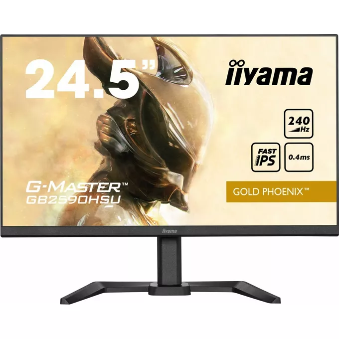 IIYAMA Monitor 24.5 cala GB2590HSU-B5 0.4ms,IPS,DP,HDMI,240Hz,F.Sync,HDR400