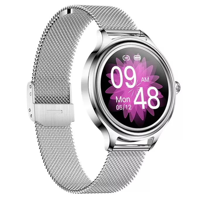 Kumi Smartwatch K3 1.09 cala 140 mAh Srebrny