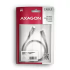 AXAGON BUCM32-CF15AB Kabel przedłużacz Gen2 USB-C - USB-C 1.5m, 5A, 20Gbps, PD 240W, oplot